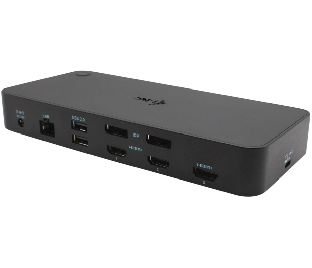 i-tec USB 3.0 / USB-C / Thunderbolt 3x 4K Dock DP HDMI PD 100W - 682302 - zdjęcie 2